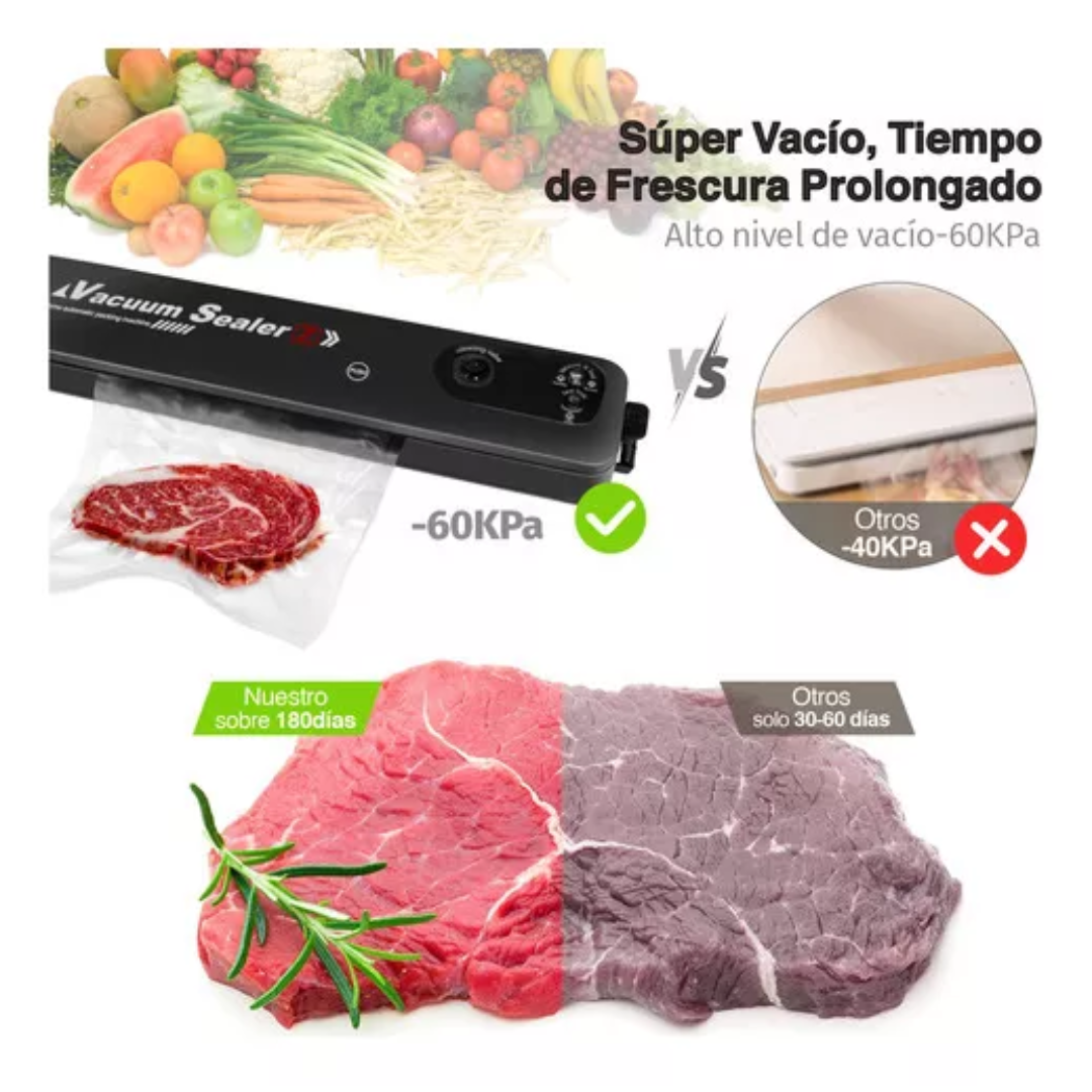 Selladora Al Vacio + 10 Bolsas de regalo!