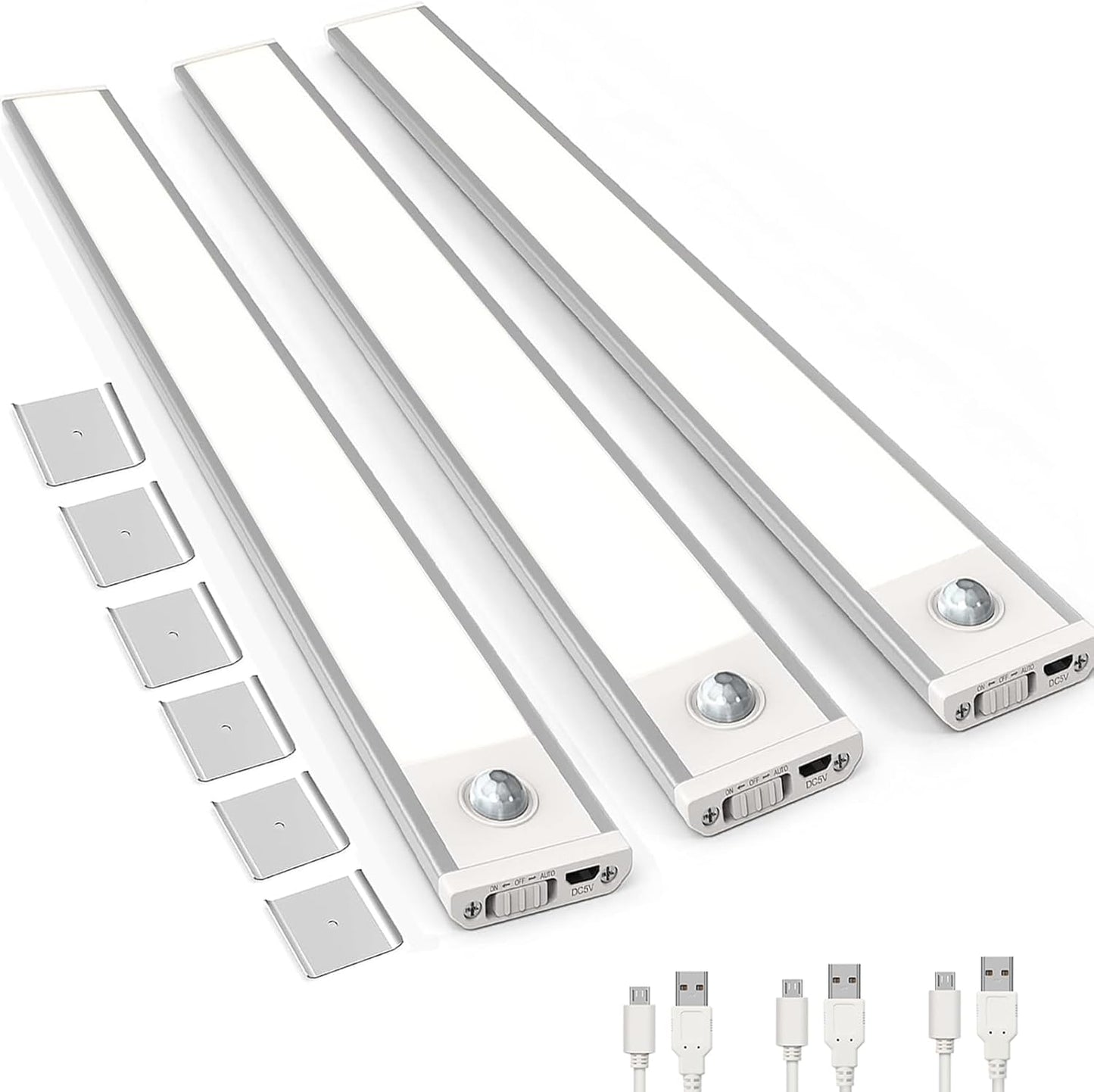 Luz Led Barra Con Sensor Movimiento 20cm